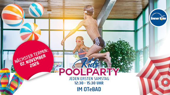 Kids Pool Party im OTeBAD